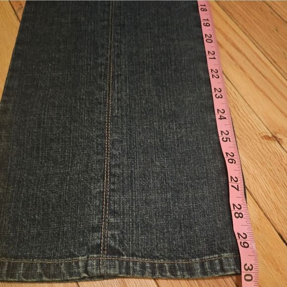 DKNY FLARED BOOT CUT VINTAGE JEANS W/ TAGS STILL ON - Picture 4 of 6